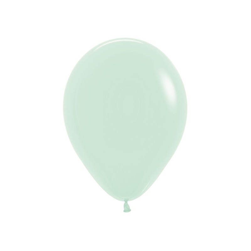 R9 630 Balon okrągły 9" pastelowy matowy zielony (Pastel Matte Green)