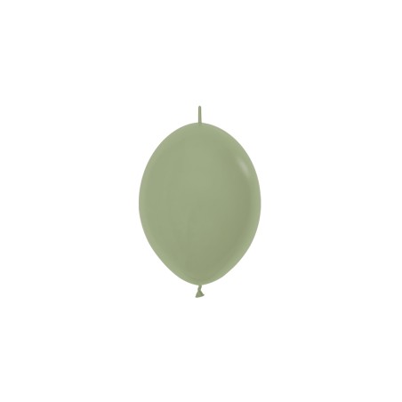 LOL6 027 Balon z łącznikiem 6" eukaliptus (Eucalyptus)