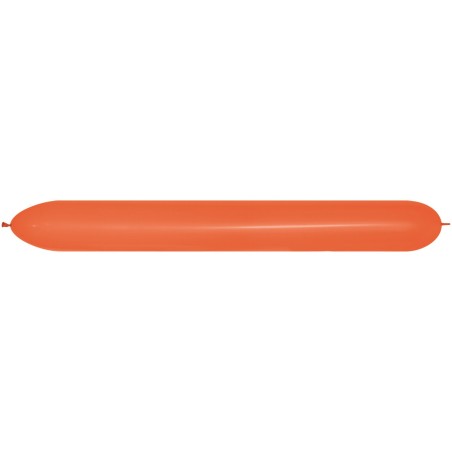 LOL660 061 Balon z łącznikiem 660" pomarańczowy (Orange)