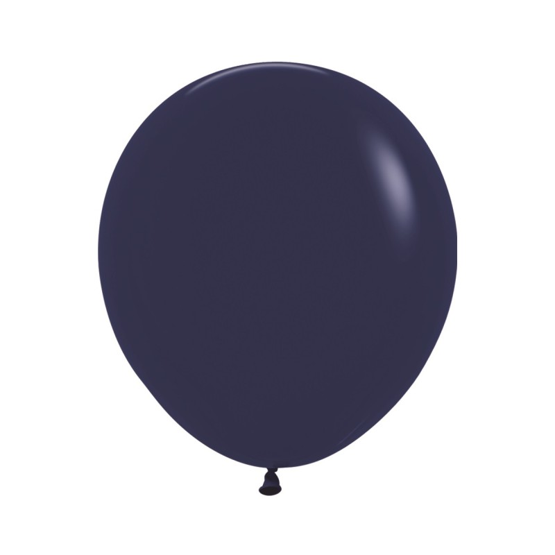 R18 044 Balon okrągły 18" granatowy (Navy Blue)