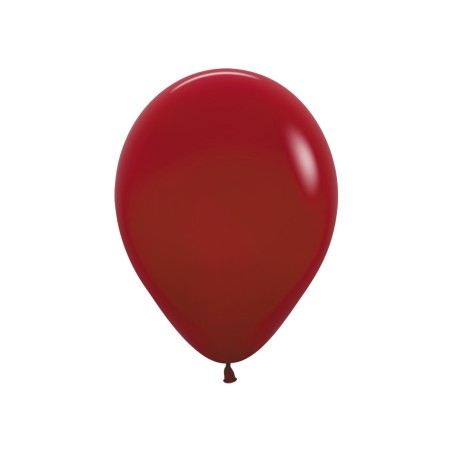 R9 016 Balon okrągły 9" cesarska czerwień (Imperial red)
