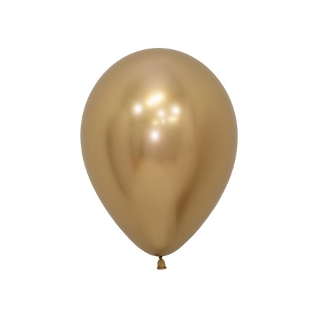 R9 970 Balon okrągły 9" złoty reflex (Reflex Gold)