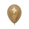R9 970 Balon okrągły 9" złoty reflex (Reflex Gold)