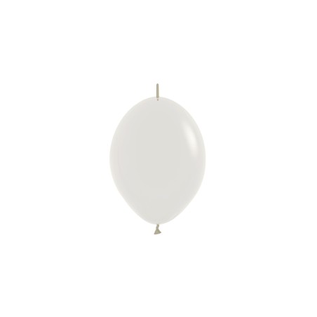 LOL6 107 Balon z łącznikiem 6"  pastel dusk kremowy (Pastel Dusk Cream)