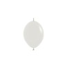 LOL6 107 Balon z łącznikiem 6"  pastel dusk kremowy (Pastel Dusk Cream)