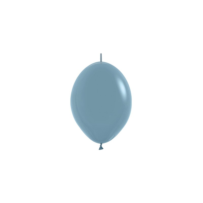 LOL6 140 Balon z łącznikiem 6" pastel dusk niebieski (Pastel Dusk Blue)