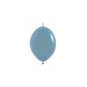 LOL6 140 Balon z łącznikiem 6" pastel dusk niebieski (Pastel Dusk Blue)