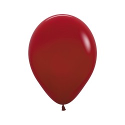 R10 016 Balon okrągły 10" czerwone Imperial Red