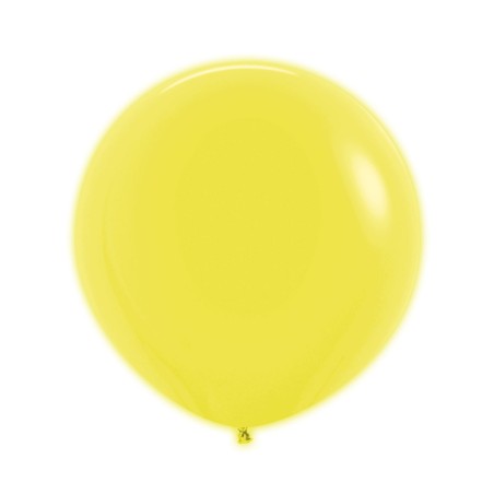 R24 220 Balon okrągły 24" neon żółty (Neon Yellow)