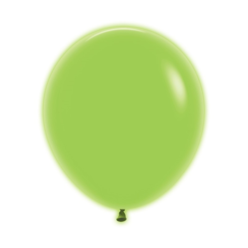R18 230 Balon okrągły 18" neonowa zieleń