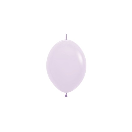LOL6 650 Balon z łącznikiem 6" pastelowy matowy lila (Pastel Matte Lilac)