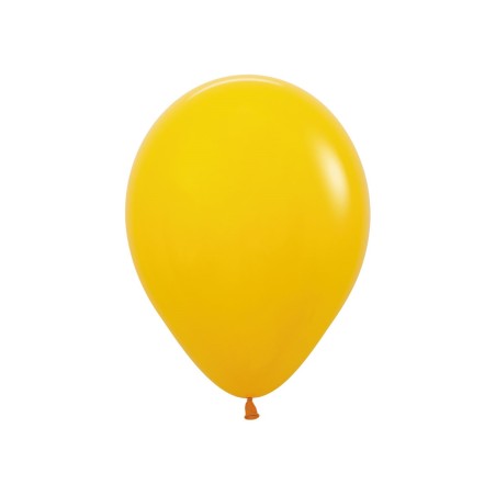 R9 021 Balon okrągły 9" miodowożółty (Honey Yellow)