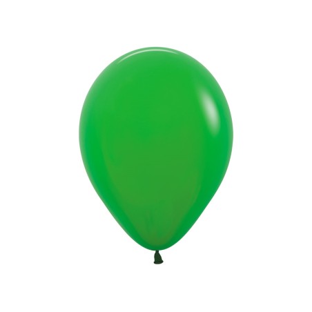 R9 029 Balon okrągły 9"  zielona koniczyna (Shamrock Green)
