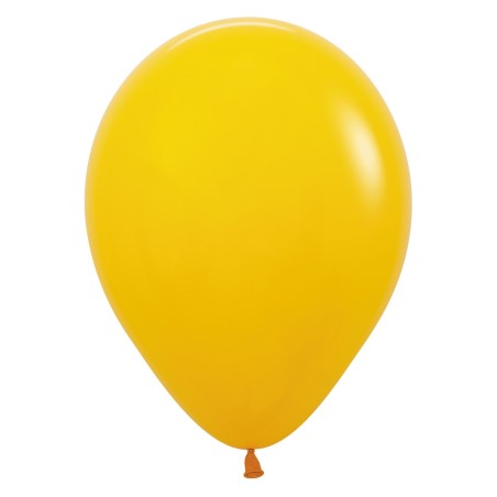 R12 021 Balon okrągły 12" miodowożółty (Honey Yellow)