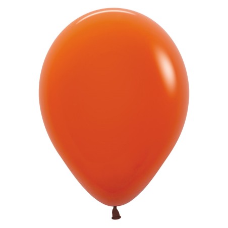 R12 062 Balon okrągły 12" pomarańcza zachodzącego słońca (Sunset Orange)
