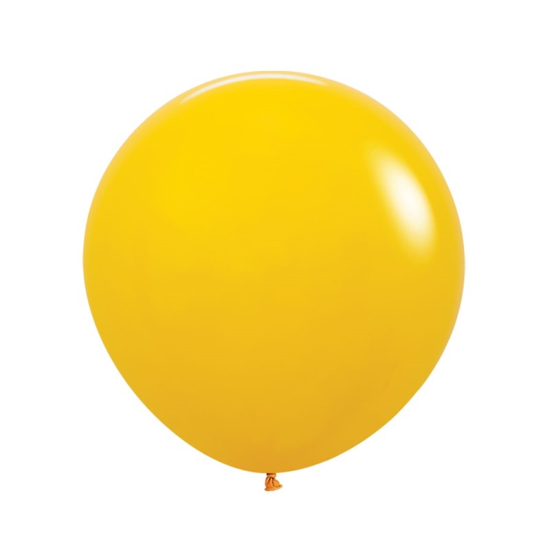 R24 021 Balon okrągły 24" miodowożółty (Honey Yellow)