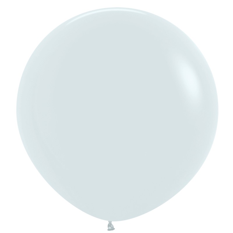 R36 005 Balon kulisty 36" biały