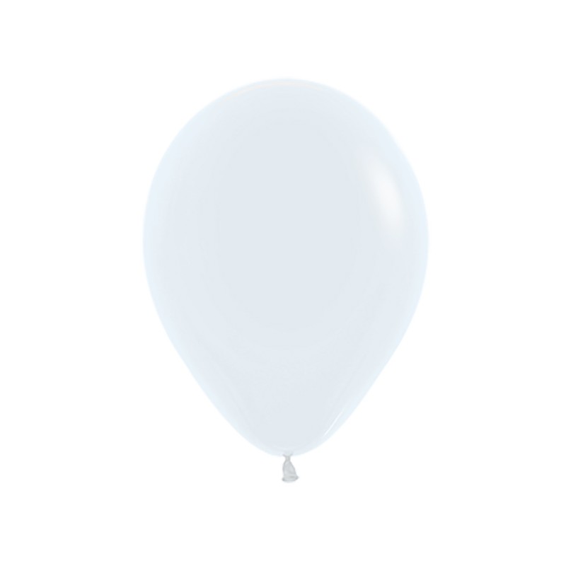 Sempertex biały balon 12" w Balonolandia