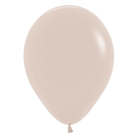 R12 071R balon okrągły 12" biały piasek 12x12