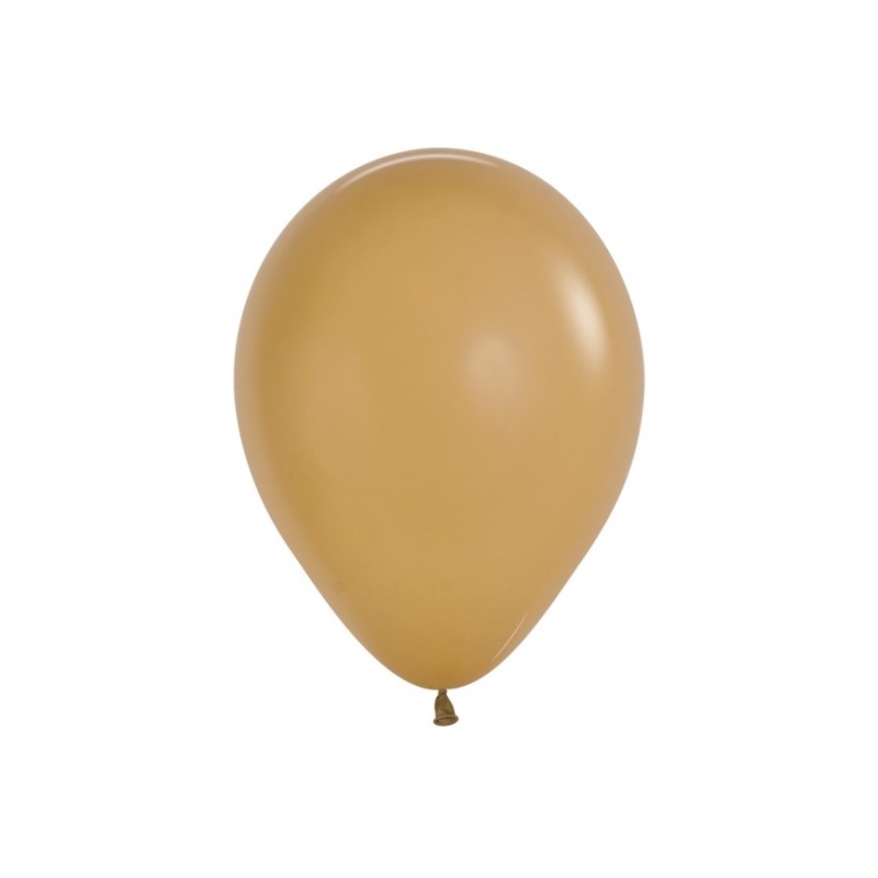 R12 073R balon okrągły 12" latte 12x12