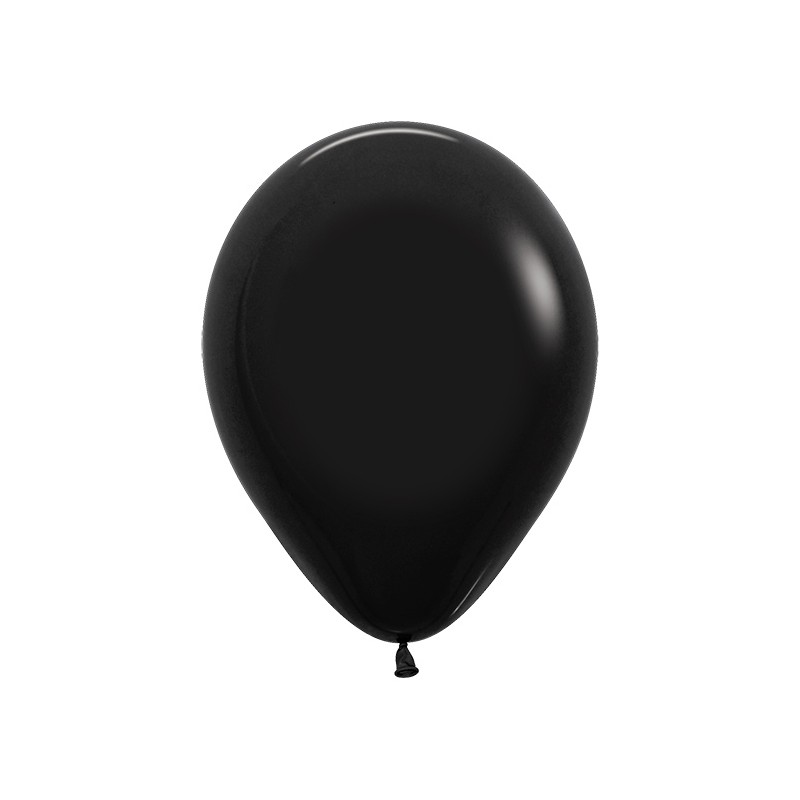 R12 080R balon okrągły 12" czarny 12x12