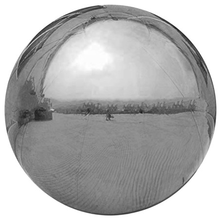 Duża kula srebrna 78"