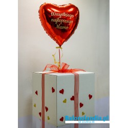 Nadruk na pojedynczych balonach