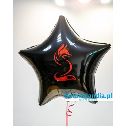 Nadruk na pojedynczych balonach