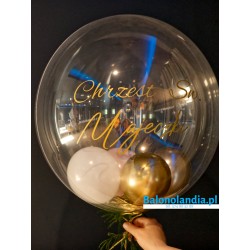 Nadruk na pojedynczych balonach