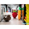 owoce i mufinka z balonów Balonolandia