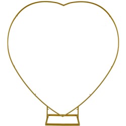 Konstrukcja do serca z balonów