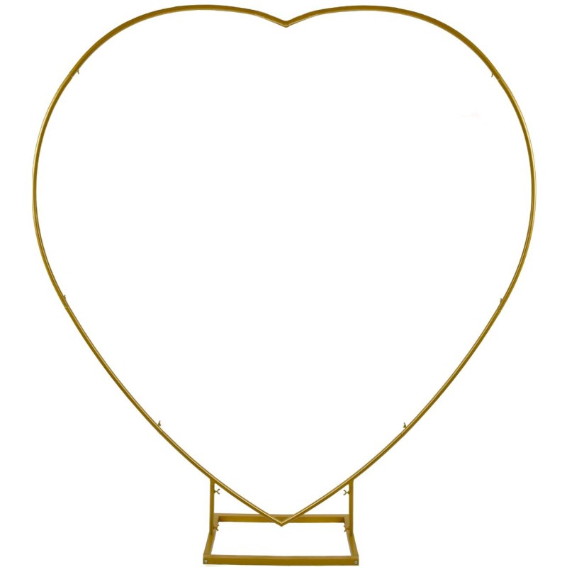 Konstrukcja do serca z balonów