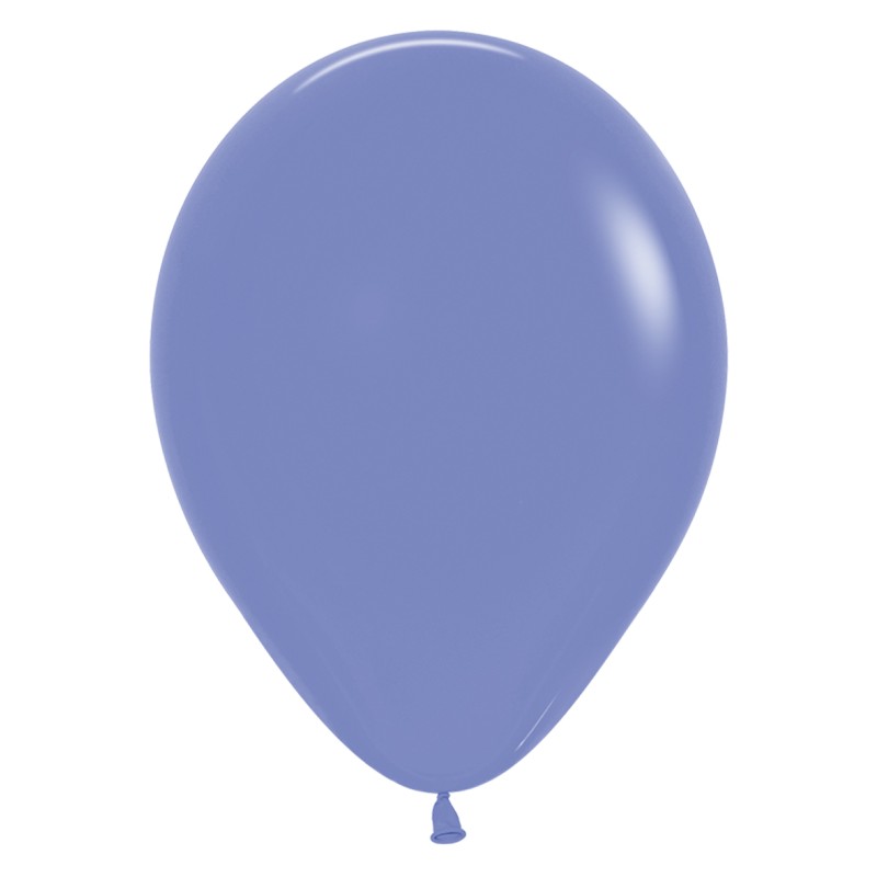 R12 042 Balon okrągły 12" błękit barwinka