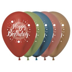 Sempertex - Happy Birthday - Multicolor - Reflex Assortment
