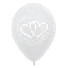 Sempertex - Entwinted Hearts - Pearl White w Balonolandia