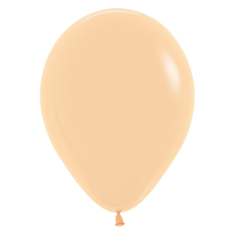 R12 060 Balon okrągły 12" brzoskwiniowy róż