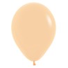 R12 060 Balon okrągły 12" brzoskwiniowy róż