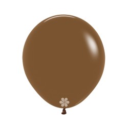 Balon okrągły 18" Sempertex mocha w Balonolandia