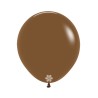 Balon okrągły 18" Sempertex mocha w Balonolandia