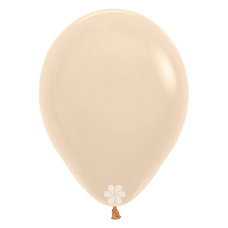 R12 661 Balon okrągły 12" pastel mat nude