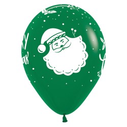 R12 9892 Balon okrągły 12" Merry Christmas