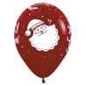 R12 9892 Balon okrągły 12" Merry Christmas