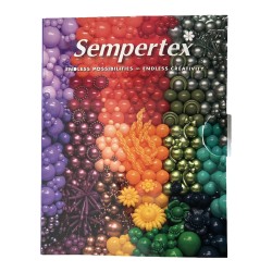 Sempertex próbnik kolorów sample chart w Balonolandia