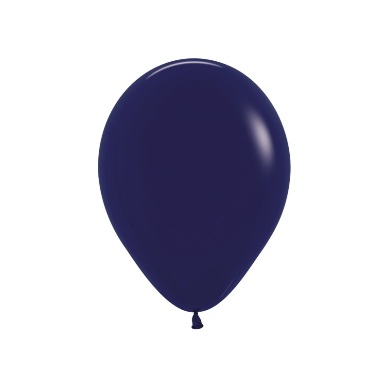 R9 044 Balon okrągły 9" granatowy (Navy Blue)
