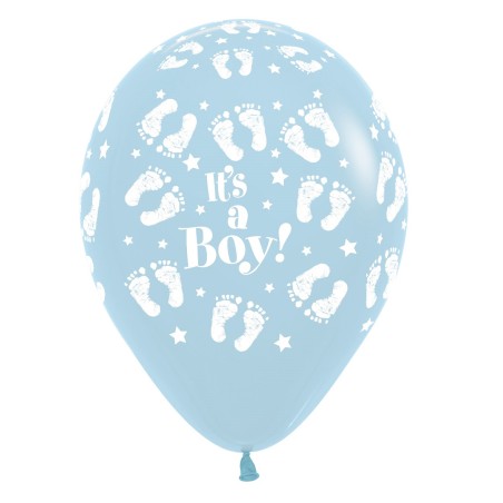 R12 BF640 Balon 12" z nadrukiem It's a Boy!