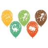 R12 DINO Balon 12" z nadrukiem dinozaurów