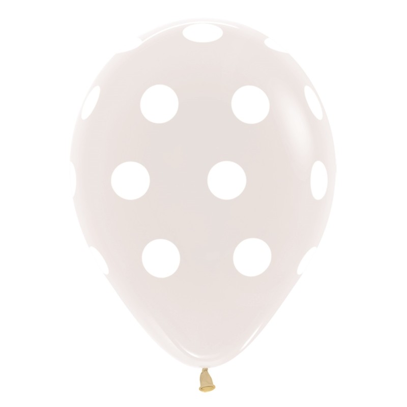 R12 PD390 Polka Dots Clear