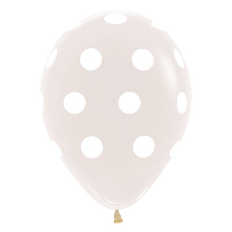 R12 PD390 Polka Dots Clear