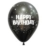 R12 HBG880 Balon okrągły 12" Happy Birthday Galaxy