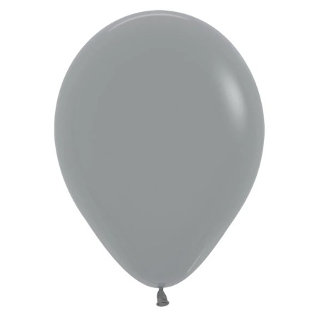 R12 082 Balon okrągły 12"  miejski szary